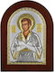 Silver Icon Saint John the Russian Ma/e1141bx Ma/e1141bx Silver