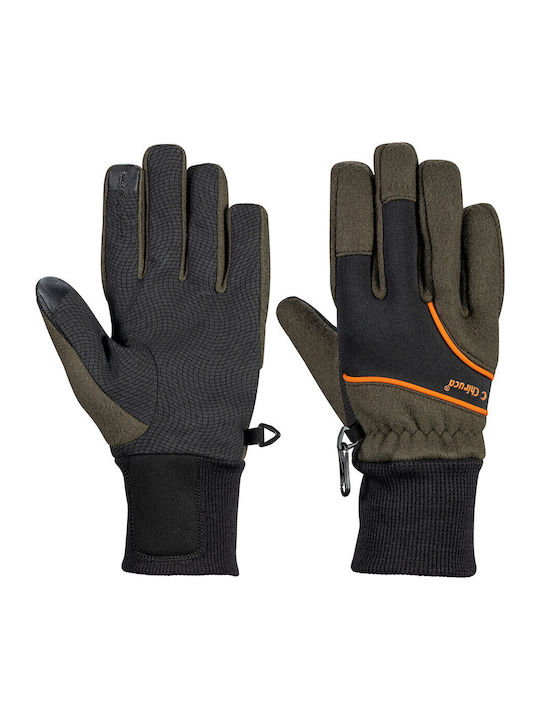 Men's Fleece Touch Gloves Green