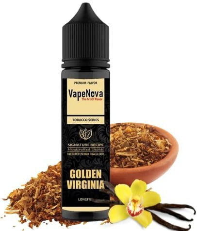 VapeNova Ароматен изстрел Golden 12мл/60мл 1бр Tobacco Golden Virginia