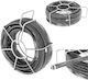 Hydraulischer Rohrfederschnecken-Spiralbohrer 6 x 2,45 m Durchmesser 16 mm Set