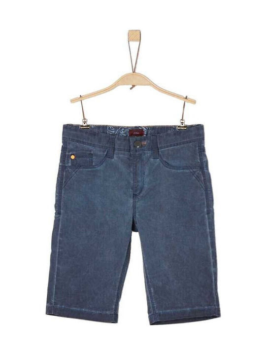 Детски шорт/бермуда Текстил ТЪМНО СИНЬО