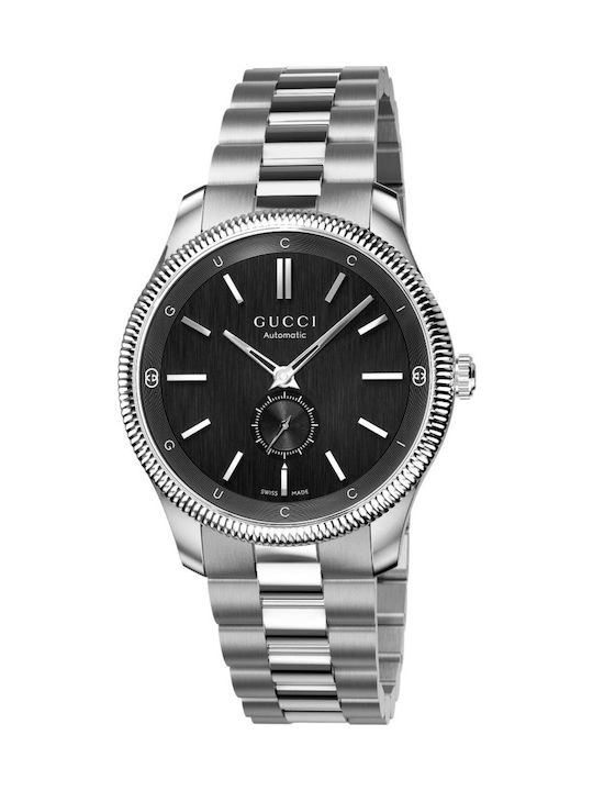 Gucci Women's Watch with Silver Metal Bracelet