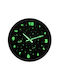 Out of the Blue Wanduhr Schwarz