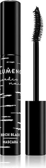 Удължаваща и извиваща спирала Lumene Nordic Makeup Birch Black, цвят черен, обем 9 мл