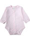 Beboulino Baby Bodysuit Long-Sleeved Pink
