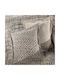 Guy Laroche Decorative Pillow Case Me-sy From 100% Cotton Natural 50x50cm