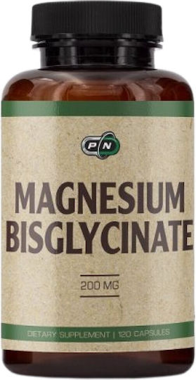 Pure Nutrition USA Магнезий Бисглицинат 120 капсули