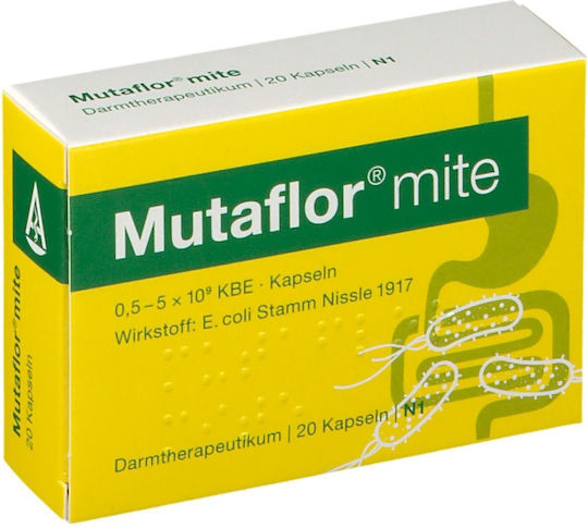 Probiotic Ardeypharm Mutaflor Combate Constipația Reface Flora Intestinală 20 Capsule