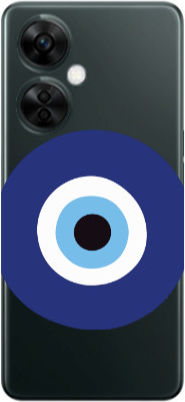 Oneplus Nord Ce 3 Lite 5g Evil Eye Bead Transparent Silicone TPU Case