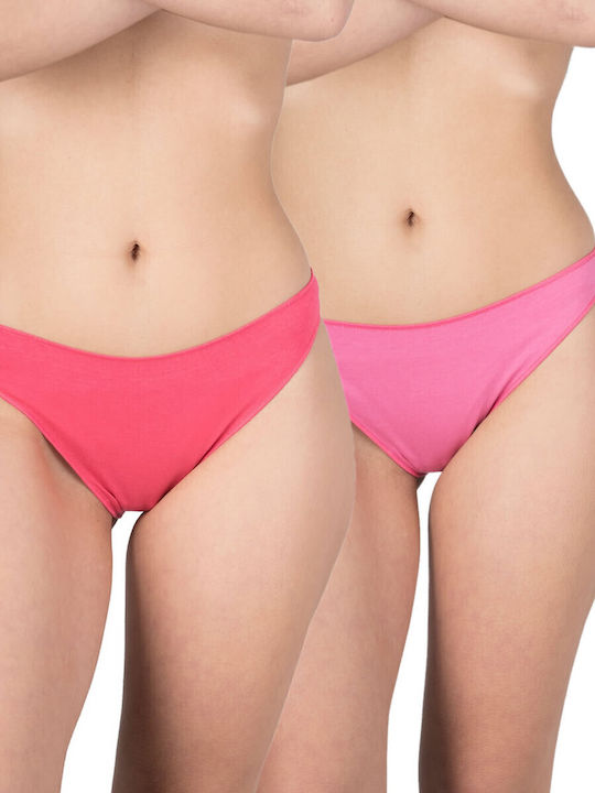 GKapetanis Brazil 2Pack χωρίς Ραφές coral-pink