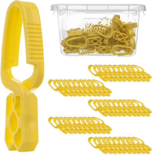 Clemă de Rufe Kadax pentru Lenjerie, Set 50 Bucăți + Container Clemă de Rufe Kadax pentru Lenjerie, Set 50 Bucăți + Container