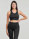 Daisy Women's Sports Bra without Padding Black