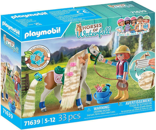 Playmobil Pferde des Wasserfalls Ellie mit ihrem Pferd für 5-12 Jahre