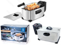 Aigostar 550089 Φριτέζα 3lt Ασημί Aigostar 550089 Φριτέζα 3lt Ασημί