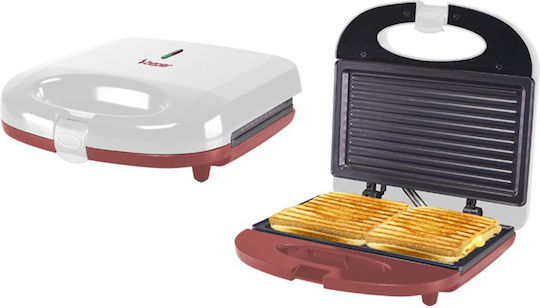 Beper Sandwich Maker pentru for 2 Sandwiches Sandvișuri 750W Albă
