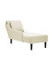 Fabric Recliner Beige L110xW54xH70cm
