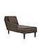 Recliner Stoff Gray L110xW54xH70cm