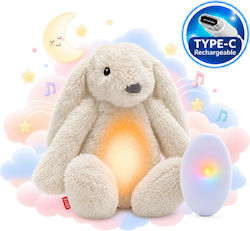 Zazu Ro Bunny Sleep Aid Rechargeable 10 White Crying Sounds White