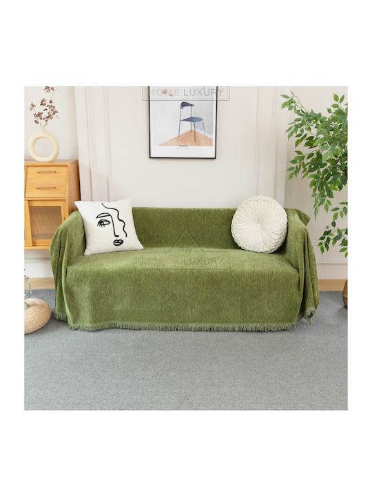My Home Luxury Bolivia Sofa Throw Jacquard 180x...