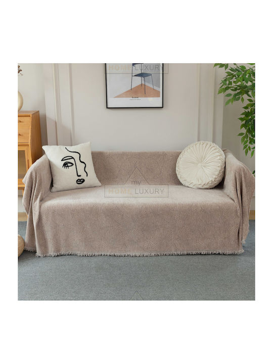 My Home Luxury Bolivia Armchair Throw Jacquard ...