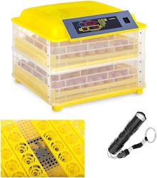 Incubator Hatching Machine Hatching Up To 96 Eggs + 120w Egg Candling Lamp