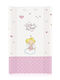 Lorelli Hard Baby Changing Pad Plastic Pink Girl for Bed 50x80cm