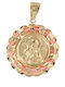 Tasoulis Jewellery Collection Μενταγιόν Παιδικό Φυλαχτό Κωνσταντινάτο από Χρυσό 4535-P3142SPA