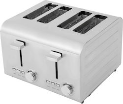 Toaster 2 Slots 1500W Gray