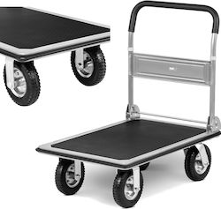 Klappbarer Handplattformwagen 1-seitig Lager 300 kg Kapazität 80 x 60 cm Klappbarer Handplattformwagen 1-seitig Lager 300 kg Kapazität 80 x 60 cm