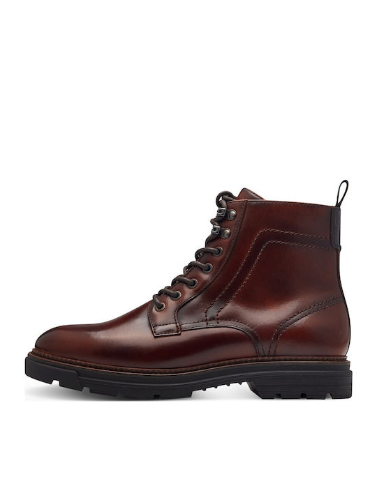 Leather Tabac Brown Men's Boots Anatomical