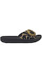Kiki Leder Flache Sandalen für Damen Anatomisch Animal Skin