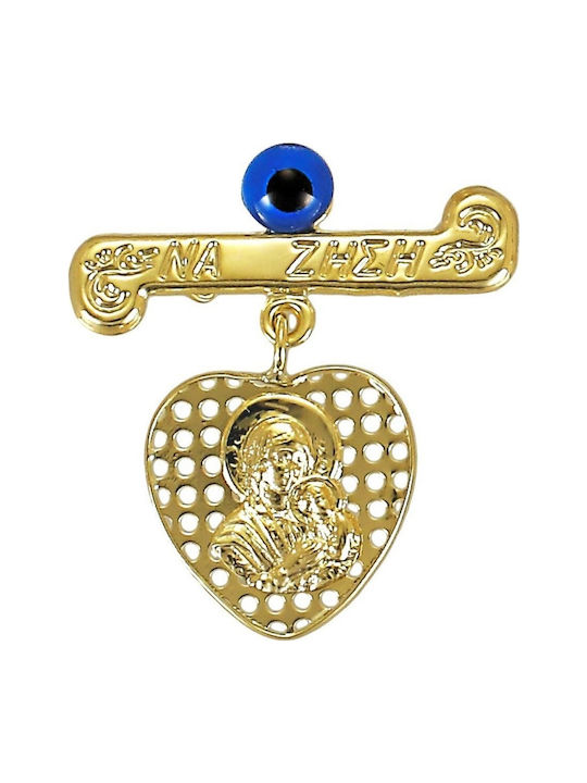 Tasoulis Jewellery Collection Детска Брошка от Злато 9K