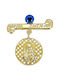Tasoulis Jewellery Collection Kinder Sicherheitsnadel aus Gold 9K