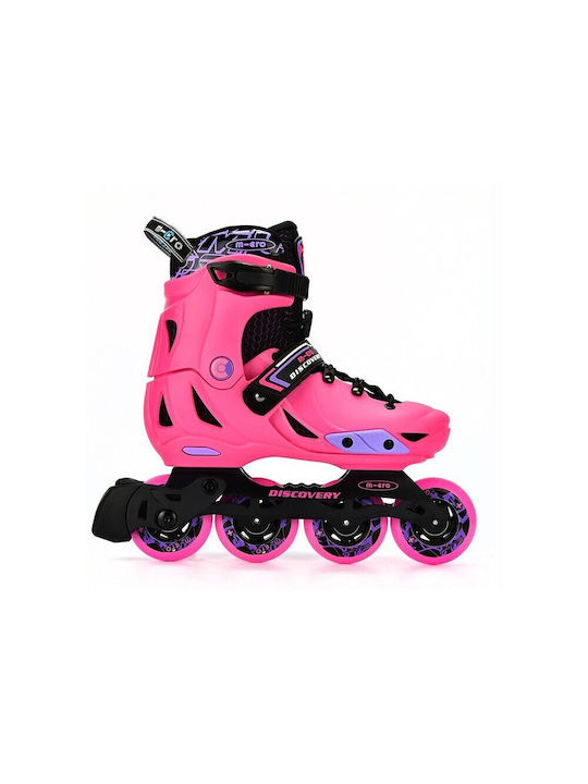 Micro Kids Adjustable Inline Rollers Pink