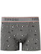 Men's Boxer Grey with Patterns