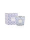 Baobab Collection Aromatisch Kerze in Blau Gefäß 190g