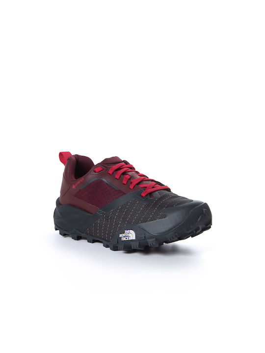 Offtrail TR Γυναικεία Αθλητικά Παπούτσια Running Γκρι Αδιάβροχα με Μεμβράνη Gore-Tex