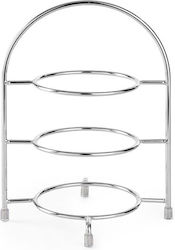 Display Stand 3 Plates A Diameter 27 Cm Steel Hendi 425473
