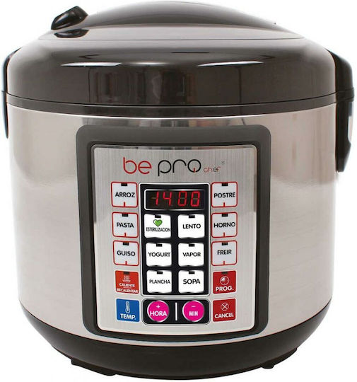 Bepro Premier Plus Avant 965598 Πολυμάγειρας 900W με Χωρητικότητα 5lt Ασημί