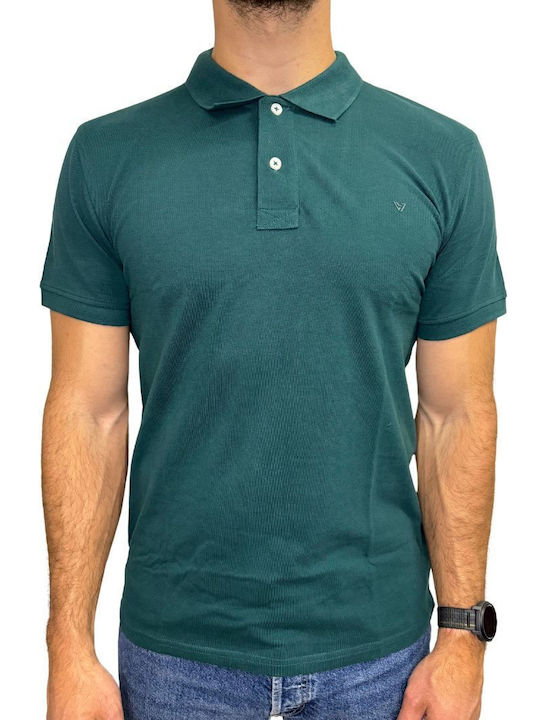 Van Hipster Polo Bluză cu mânecă scurtă Verde