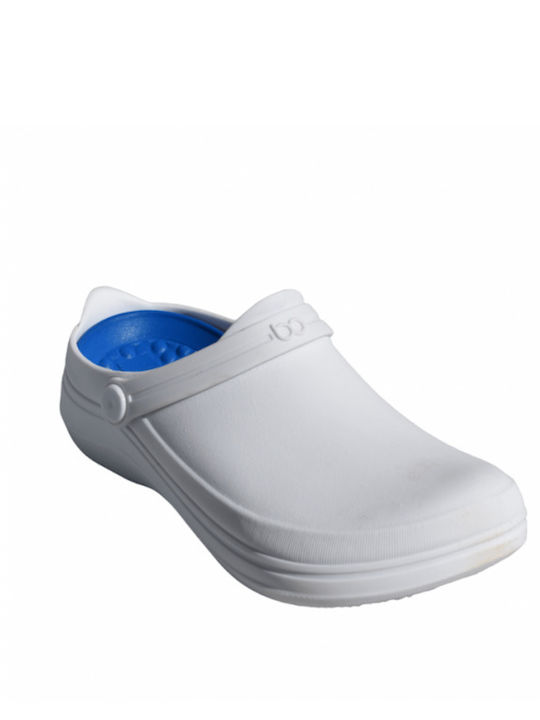 Boaonda Women's Clogs White