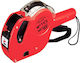 Motex MX5500 Handheld Label Maker 1 Row in Red ...