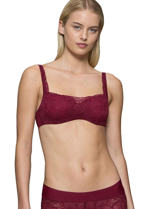 Triumph Damen Balconette Burgundy Σουτιέν mit B...