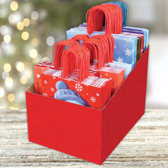 Weihnachts-Geschenkverpackung Tasche für Geschenk 100Stücke Verschiedene Designs