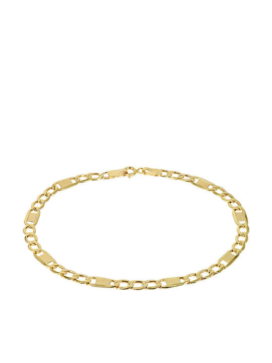Tasoulis Jewellery Collection Χρυσή Αλυσίδα Χειρός 14Κ