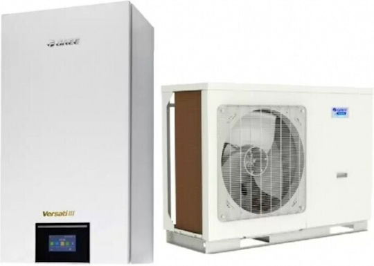 Gree Versati III Αντλία Θερμότητας 8kW Μονοφασική 60°C Split