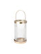 Φανάρι Glass Lantern Transparent 12x12x30cm