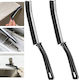 2 Pieces Multifunctional Cleaning Brushes for Dead Spots Suitable for Gaps Around Sinks, Bathroom Basins, Toilet Lids, Joints