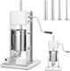 Vertical Sausage Filler Injector Profi Line 3l + Hendi 282571 Funnels