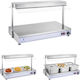 Compact Electric Heating Plate Tray 3 Halogen Lamps 1550w 230v
